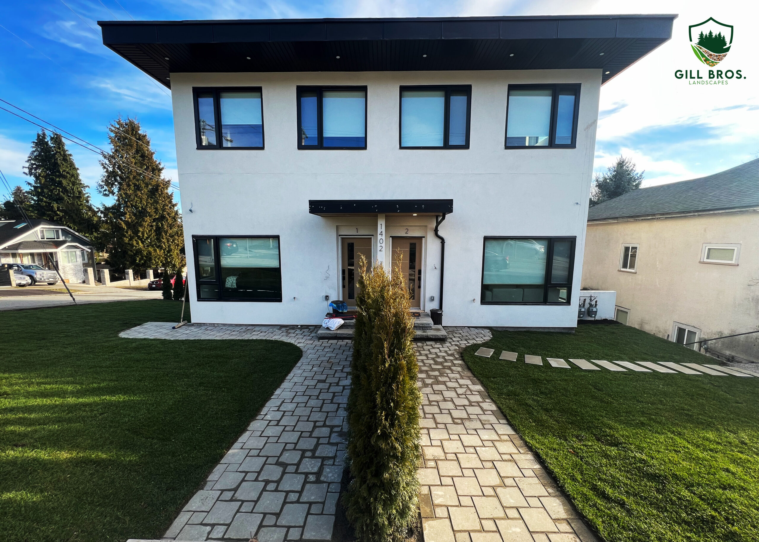 Walkway Paver Installation